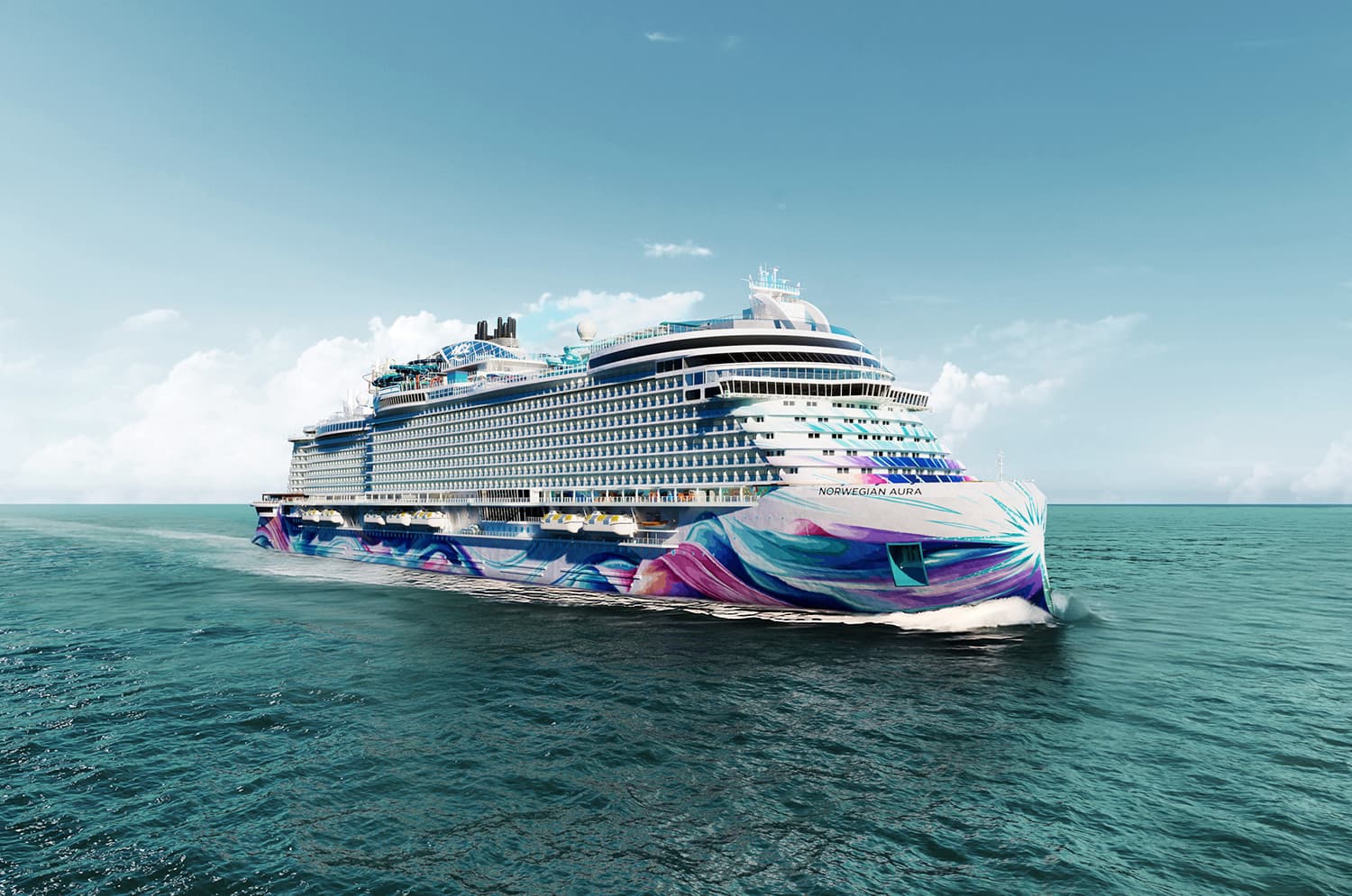 Norwegian Cruise Line® Opens Two New Inaugural Mediterranean Sailings Aboard Norwegian Aura™, Its Newest and Largest Ship