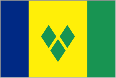 Flag of St Vincent and the Grenadines