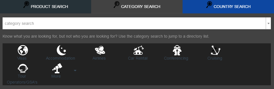 category search