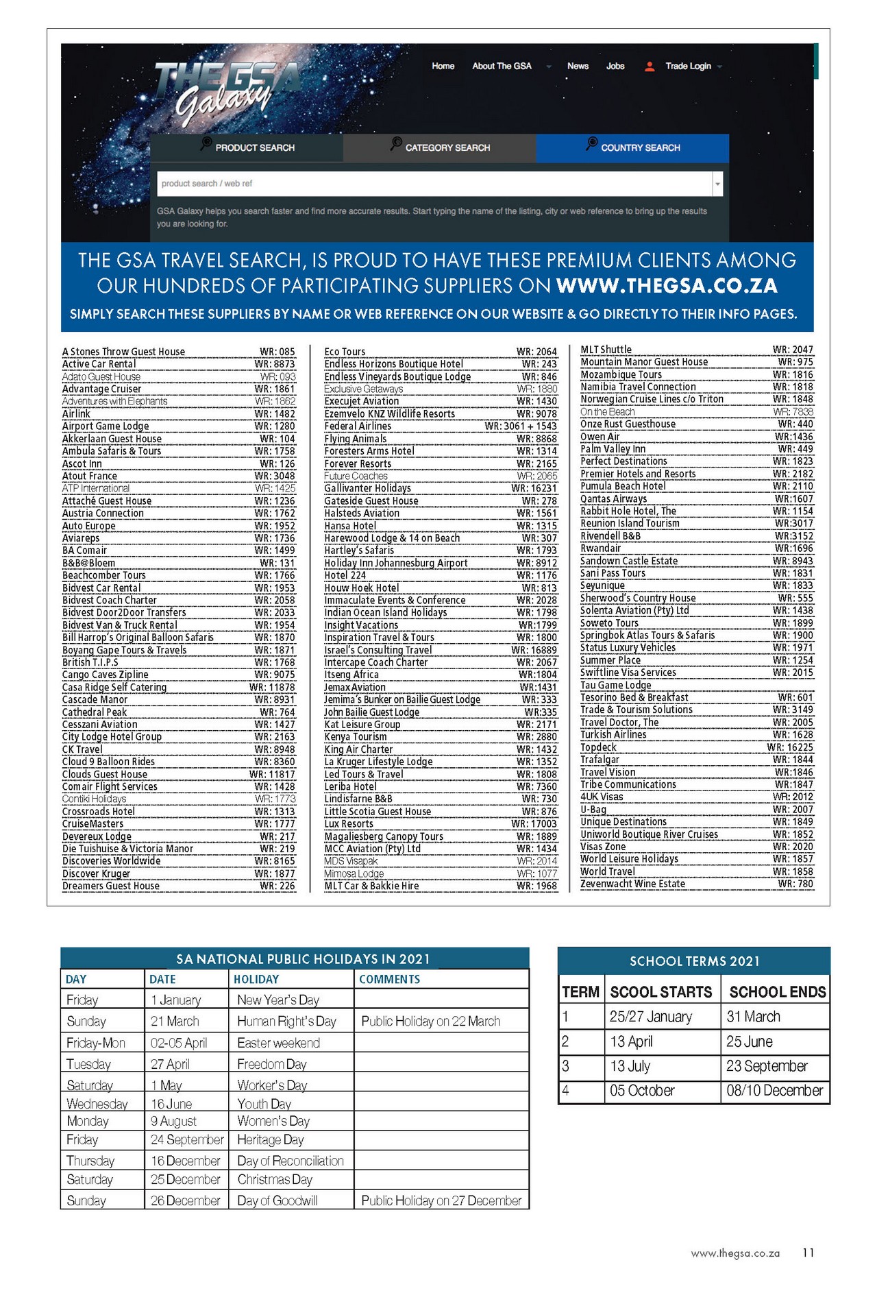 GSA Online Page 11