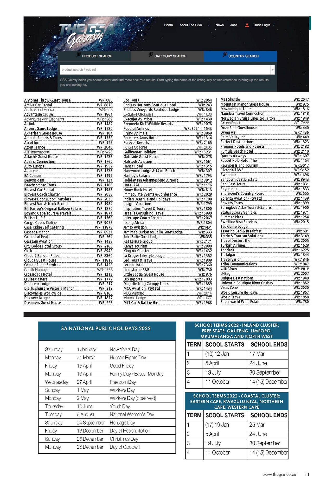 GSA Online Page 11