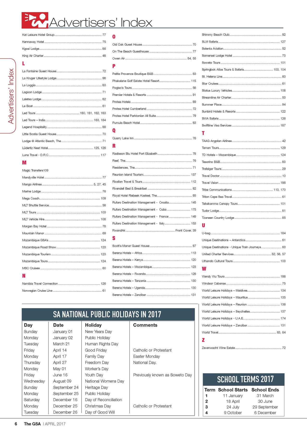 GSA Online Page 6