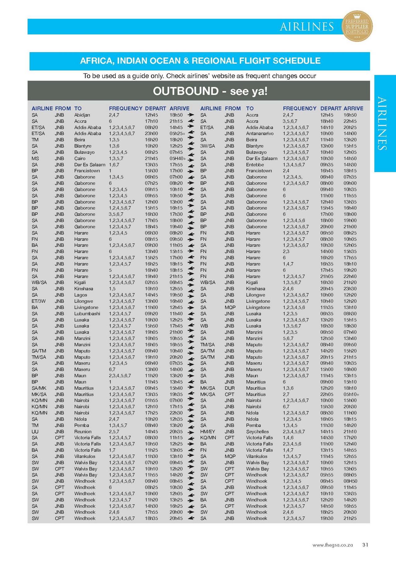 GSA Online Page 31