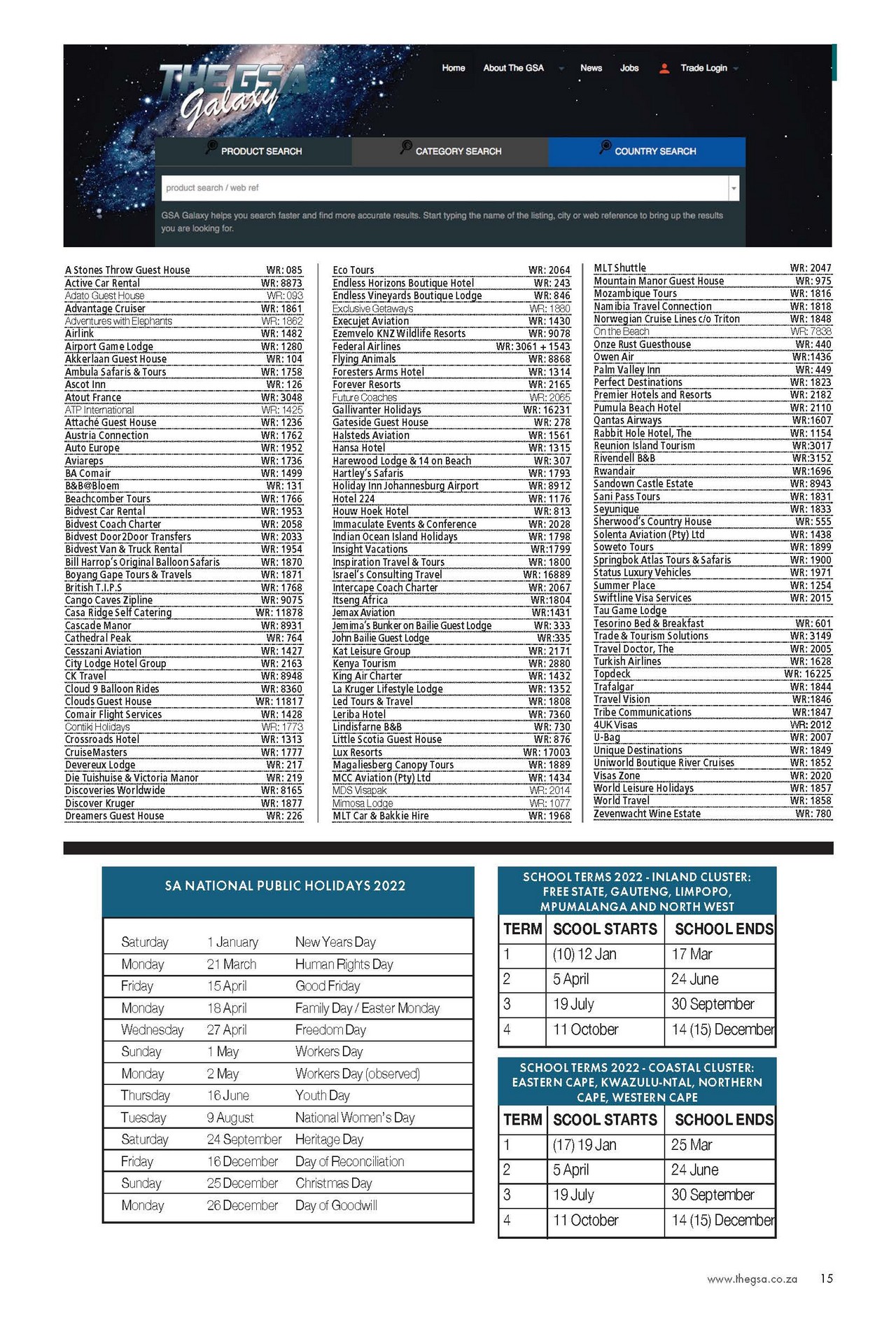 GSA Online Page 15