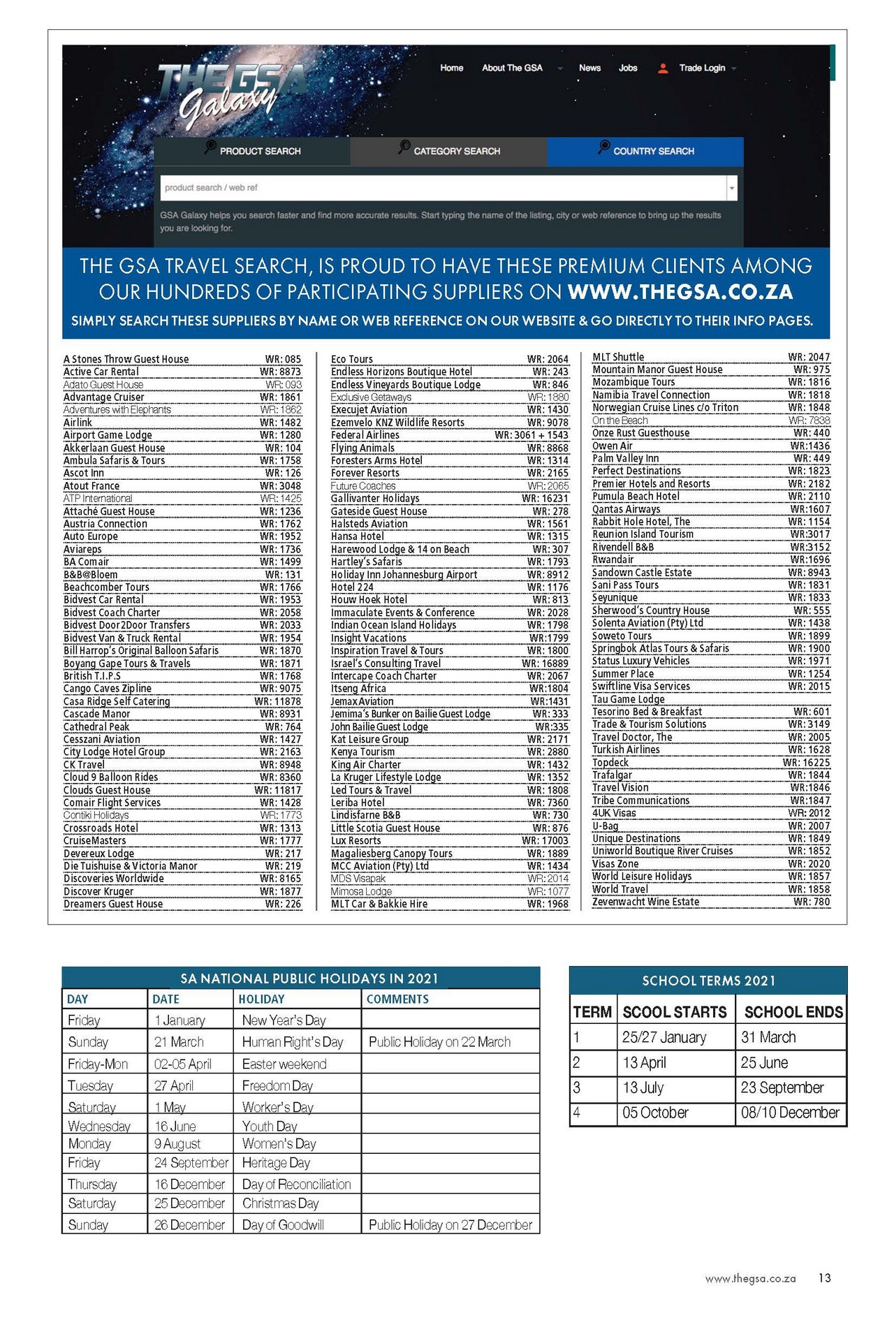 GSA Online Page 13
