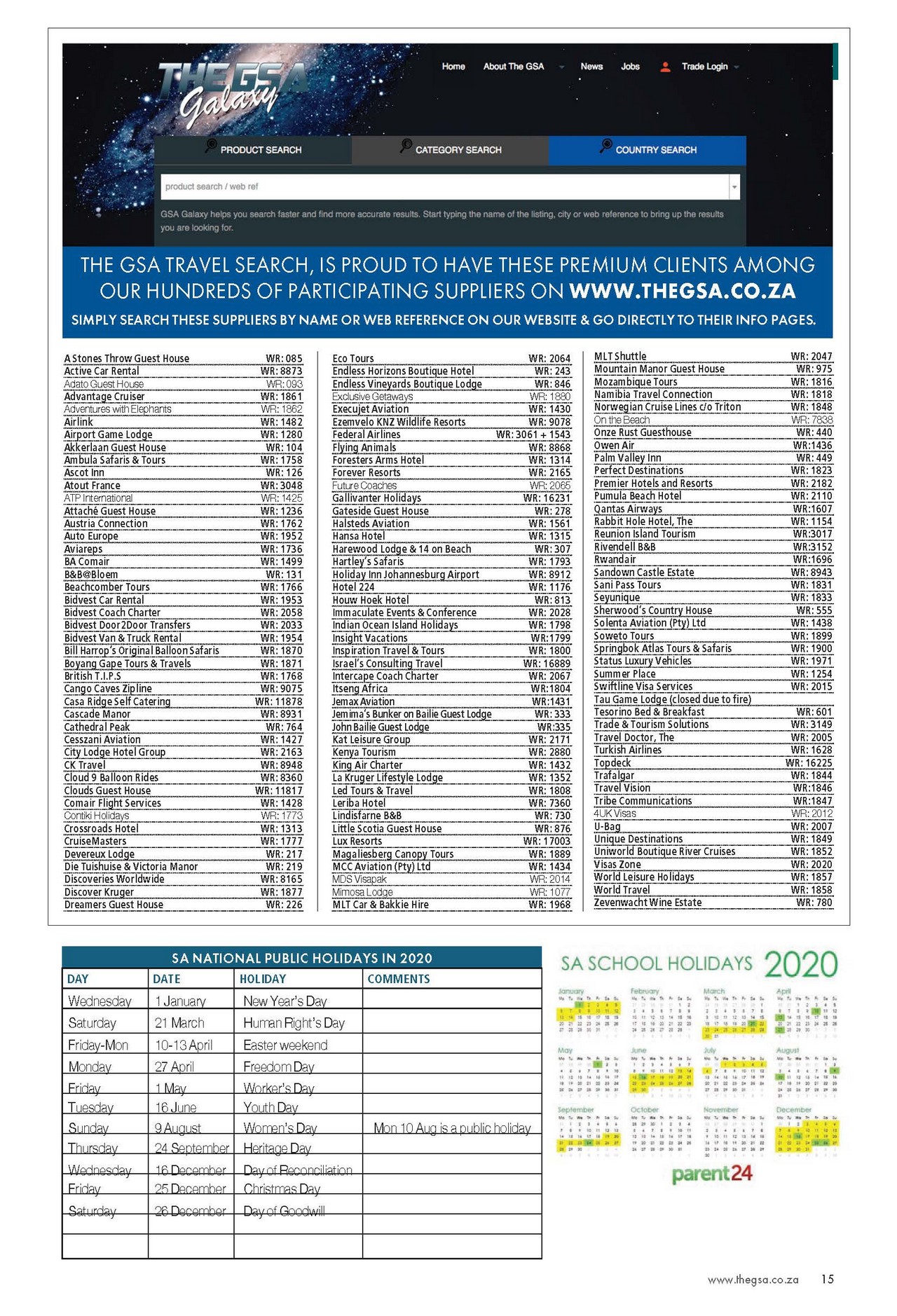 GSA Online Page 15